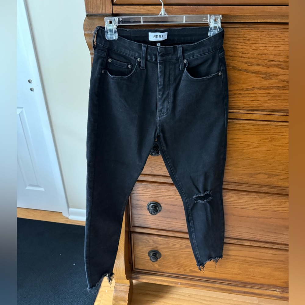 Pistola Charcoal Denim Jeans